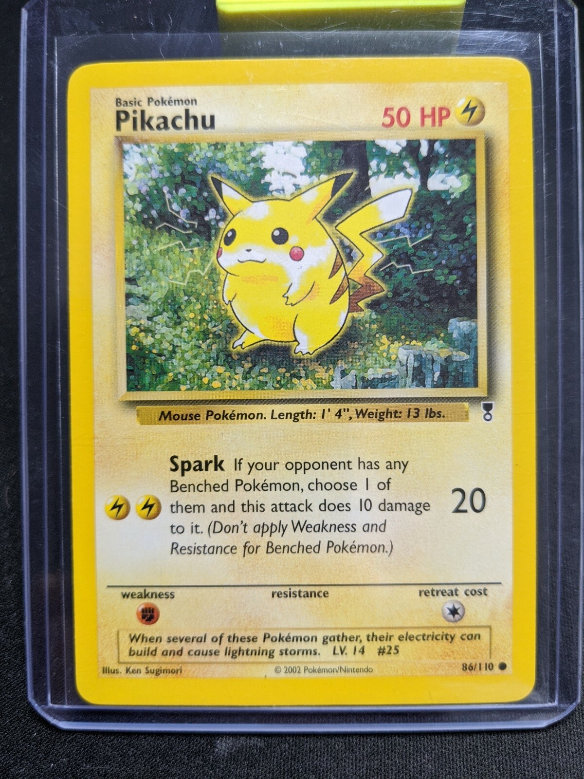 PIKACHU - 86/110 - Legendary Collection - Common - Pokemon Card - NM