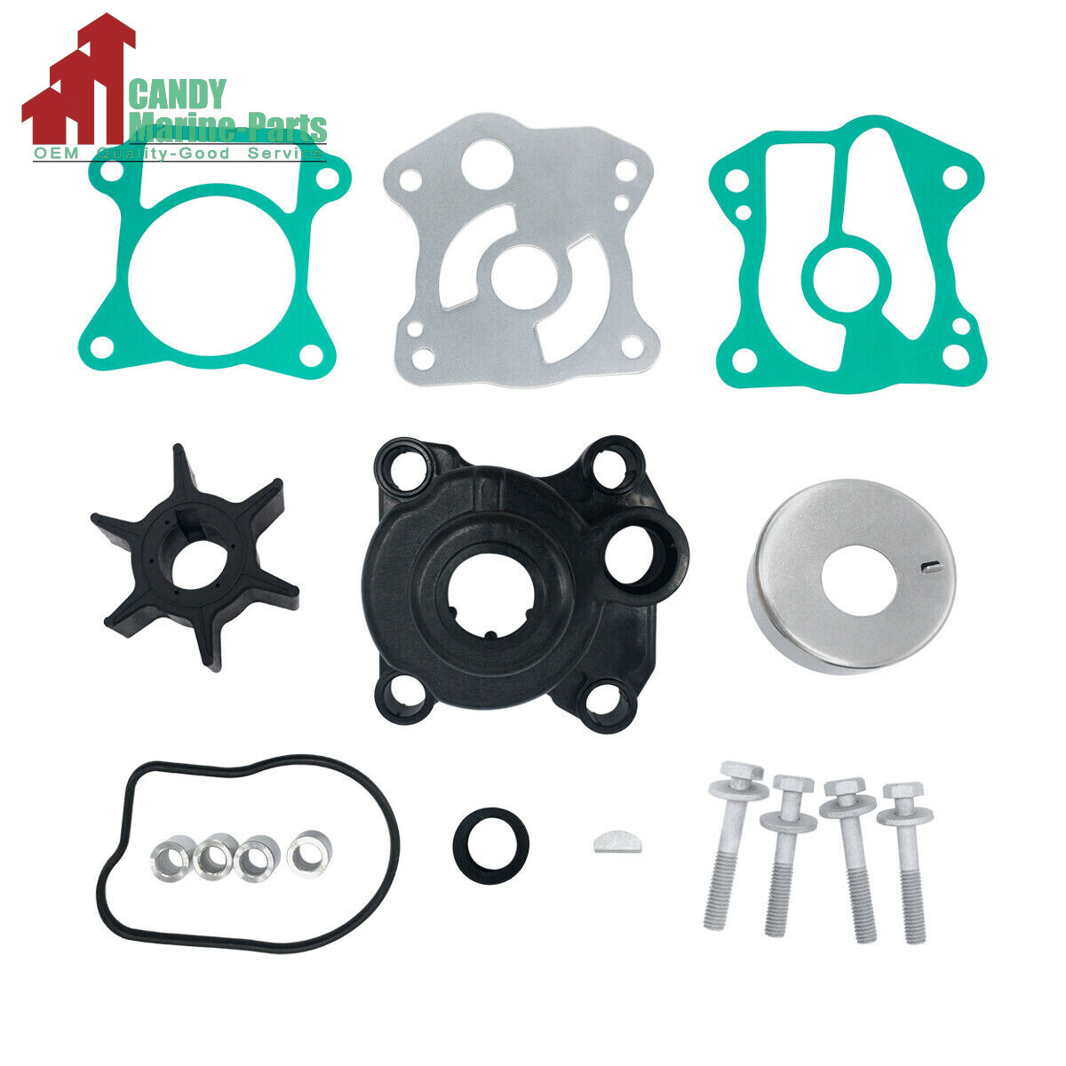 Outboard 06193ZV7020 For Honda Complete Water Pump Rebuild Kit for