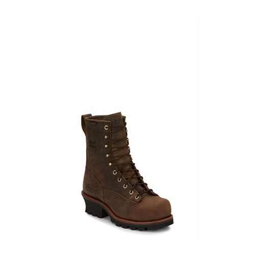 Chippewa Paladin Bay Apache Men's 8" Waterproof Steel Toe Work Boots
