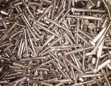 1/4-20 X 3 Hex Head Cap Screws 18-8 Stainless Steel 100 Pieces