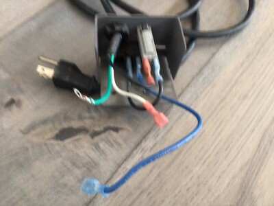 Precor Treadmill Complete Power Entry Plate Switch Filter Power Cord 6ft