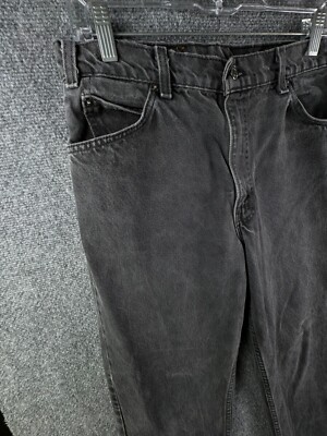 VTG Levi's USA Made Charcoal Wash Denim Jeans Black Tab 40550-4159