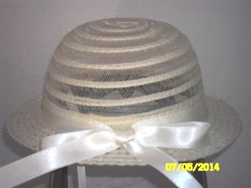 CAPPELLO CERIMONIA IN PAGLIA BIMBA | eBay