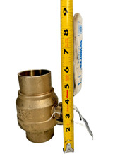 Válvula Bola Latón Válvula De Bola De Latón Sin Plomo 1" | Puerto Completo | Presión 600 PSI WOG Válvula Fontanería Industrial