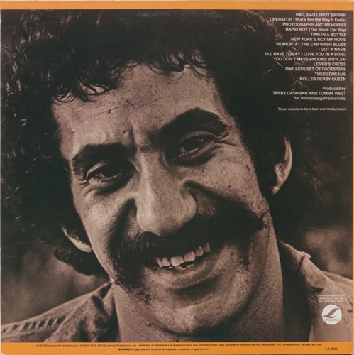 Jim Croce Photographs and Memories His Greatest Hits - LP de vinilo envío rápido - Imagen 2 de 2
