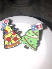 DOMINO'S🍕PIZZA-CHRISTMAS 2 PIN'S SET