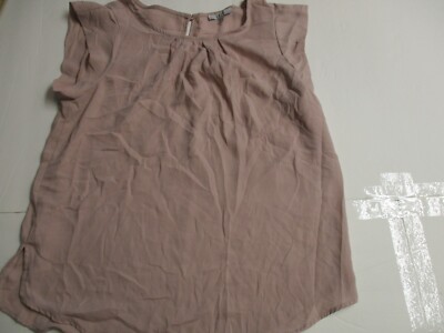 Womens iris pink blouse top sz s
