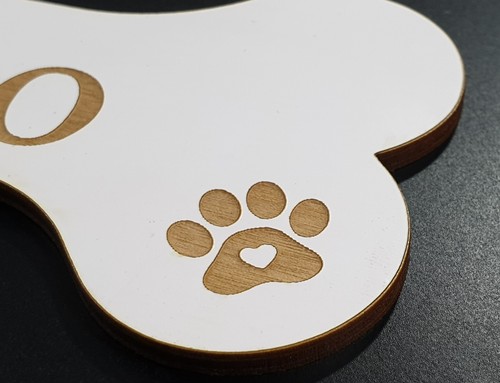 Personalised Wooden Dog Name Plaque Bone Shaped Sign Dog Bone Plaque Dog Kennel - Picture 6 of 10