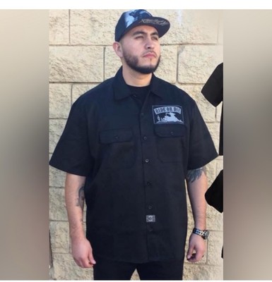 NWOT Ride or Die ROD Work Shirt - Bonnie & Clyde DIRTY MONEY Size 3XL