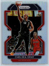 Chelsea Gray 2022 Panini Prizm WNBA Silver Las Vegas Aces #53