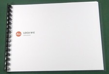 Leica M-E Instruction Manual: 88 Pages  Protective Covers 