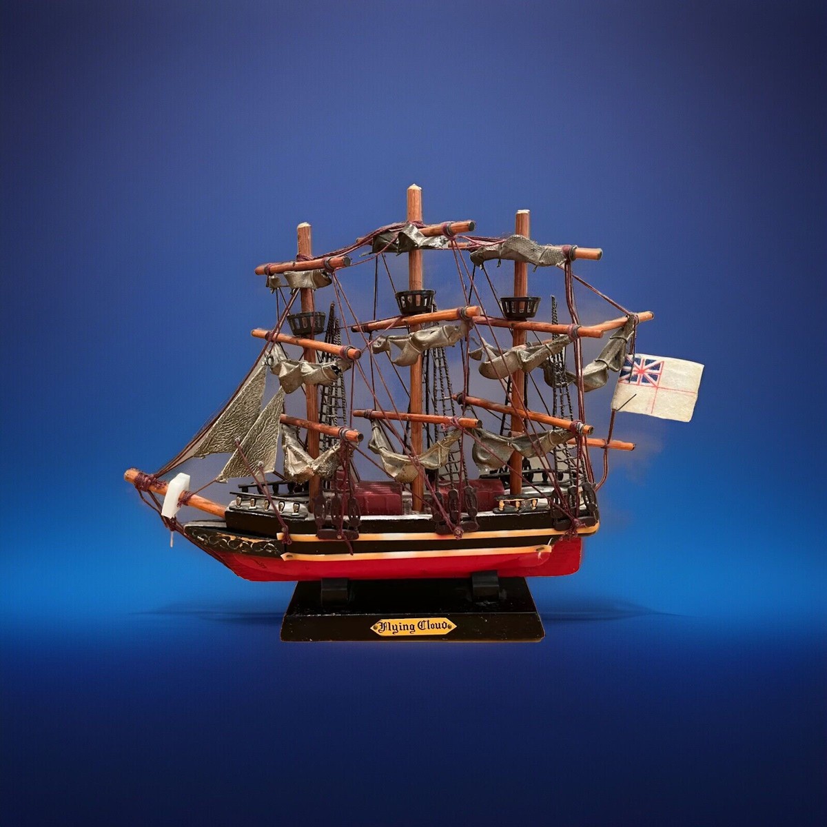 FlyingCloud 1851 帆船模型 VTG Flying Cloud 1851 Clipper Wooden Ship | eBay