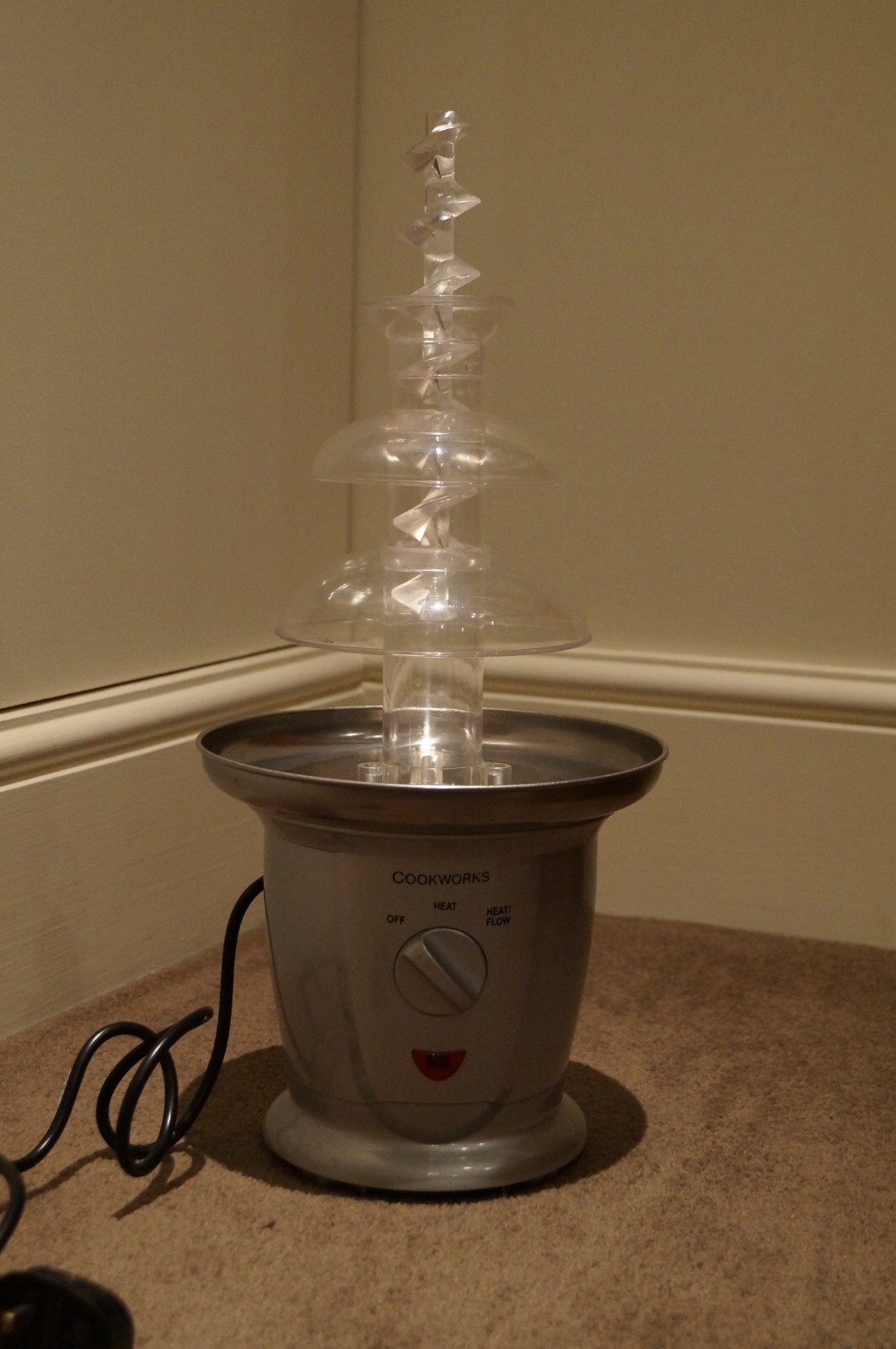 COOKWORKS chocolate fountain machine eBay