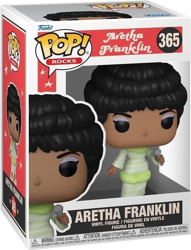 7951748 Merchandising Aretha Franklin: Funko Pop! Rocks - Aretha Franklin (Green