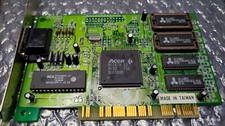 1996 Rare PCI VGA Card Acer M3147V 2 MB for Retrogaming or collection