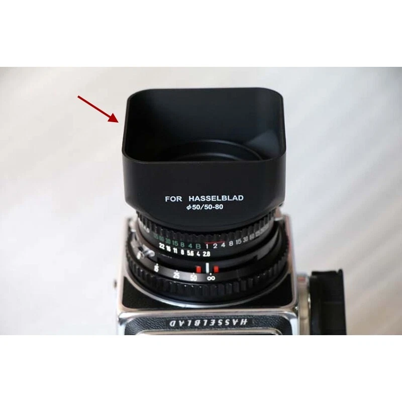 Lens Hood Shade for Hasselblad B50 C80/2.8 50-80 Planar T 1:2.8 F 80mm CT Lens - Image 4 of 4