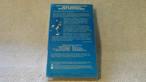 sealed VHS tape BUGS BUNNY'S WACKY ADVENTURES Warner Bros Golden Jubilee 24K '85 - Picture 2 of 6