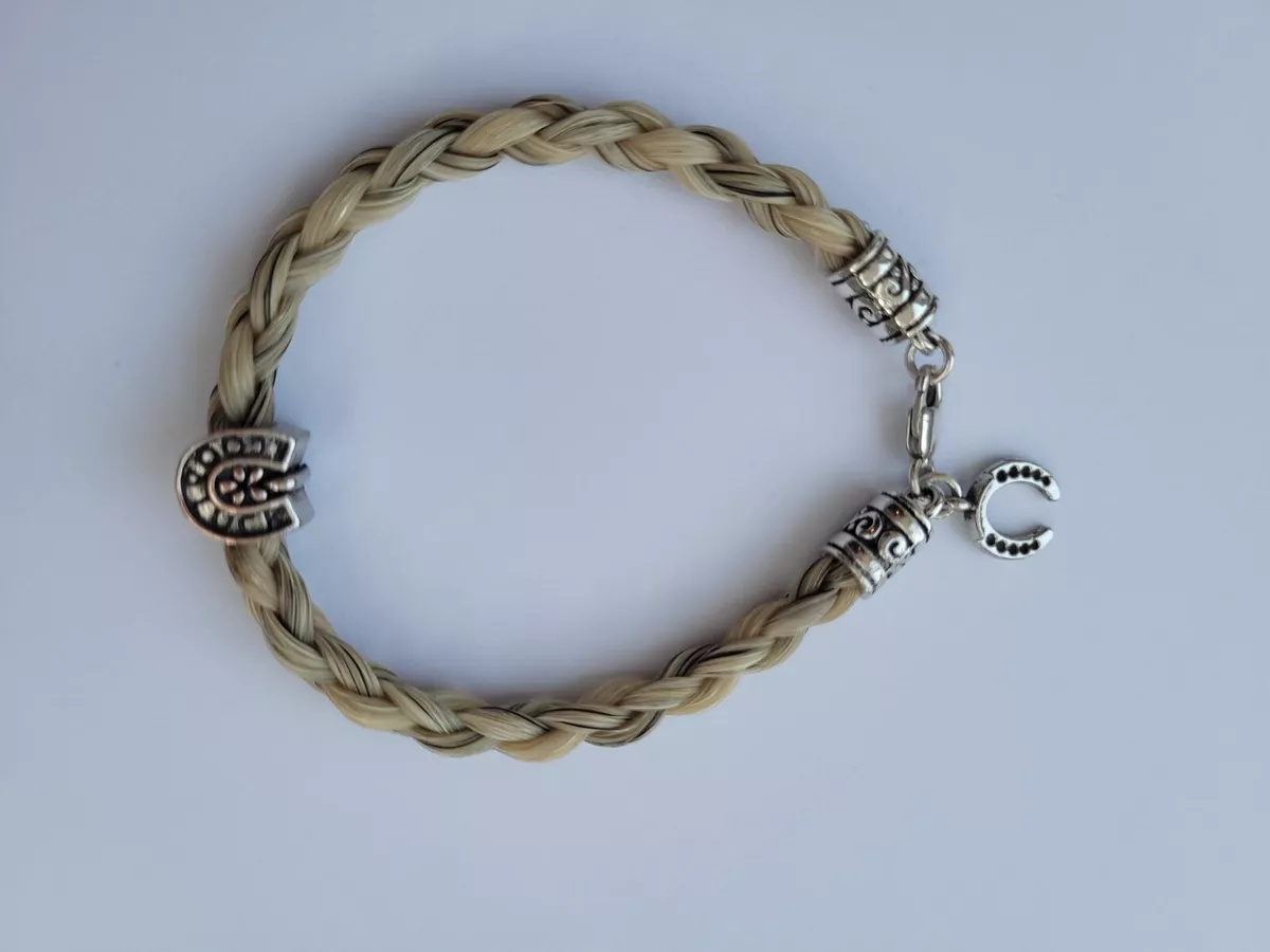Bracelet made hotsell from horse tail