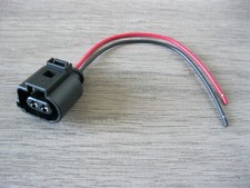 Vw Audi Headlight Washer Pump Parking E-brake Connector Pigtail Plug 1j0973722a