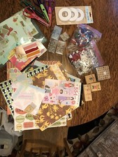 Scrapbooking - Junk Journal Grab Bag Craft Scissors Etc