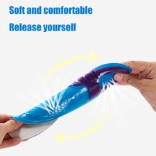 Shock Orthopedic Massaging Insoles, Men Women Silicone Gel Shoe Inserts