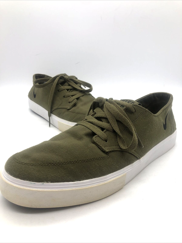 Nike Canvas Shoes Mens Size 11 Olive 
