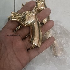 Edwardian Antique Horse Design Handle For Wooden Walking Stick Cane Outdoor Gift