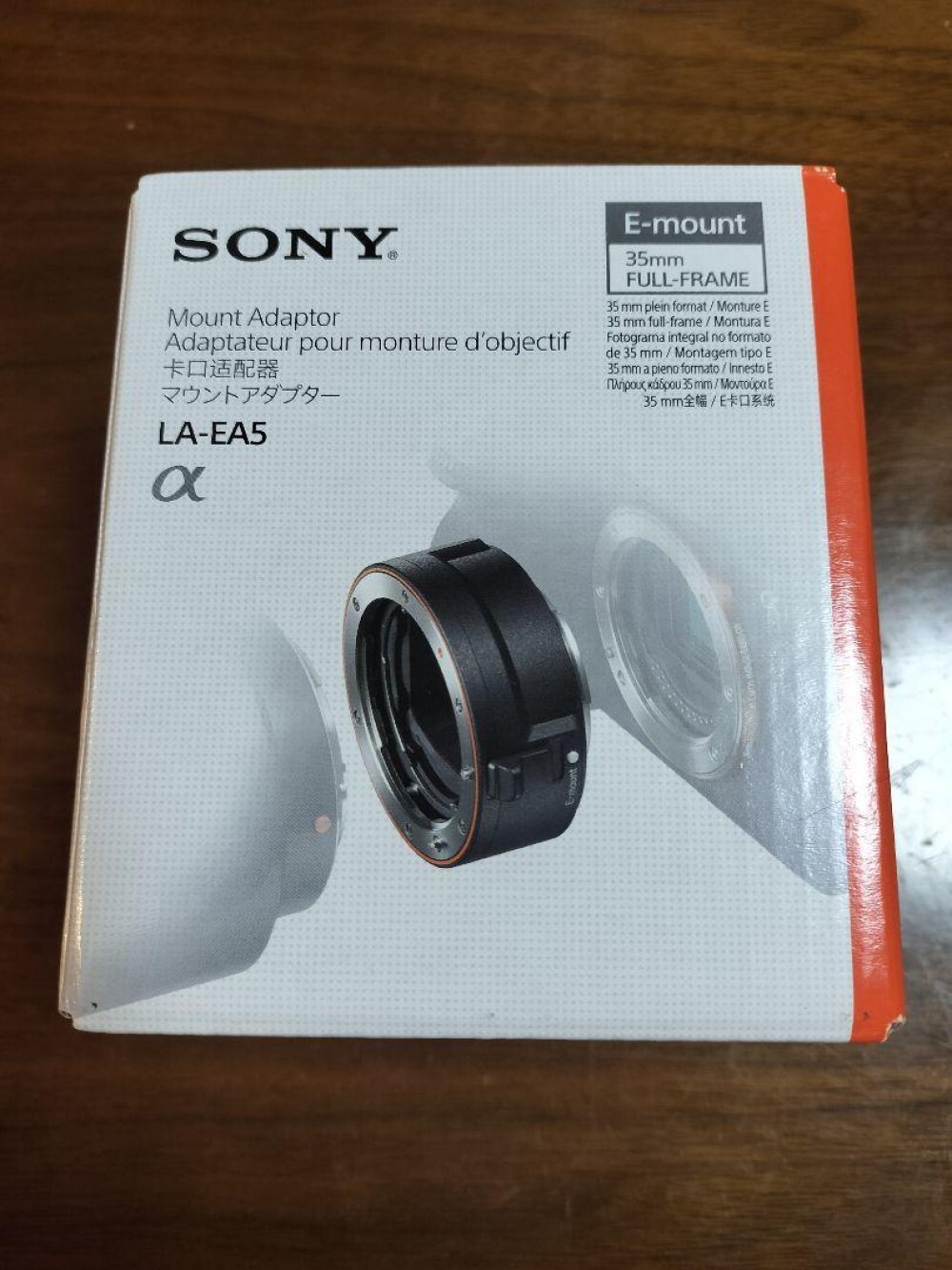 Sony La Ea5 Adapter Sony LAEA5 A-Mount To E-Mount Adapter LA-EA5