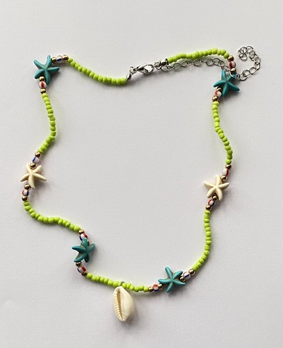 Boho Seeds Beaded Strand With Shell Necklace Ladies Jewellery - Picture 17 of 18