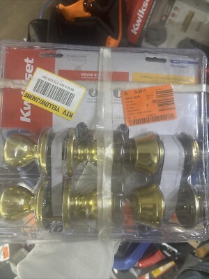 Kwikset Tylo  242T3CPCODEK2BBPKG  KEYED ENTRY / DEADBOLT 92420-031 Qty-1 New
