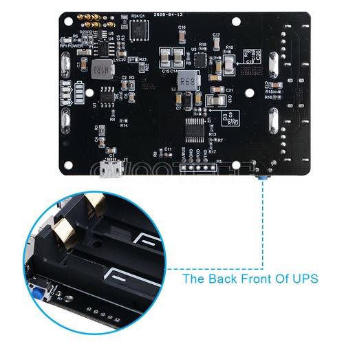 18650 New UPS With RTC function Power Supply Device for Raspberry Pi 4 B/3B+/3B - Picture 9 of 12