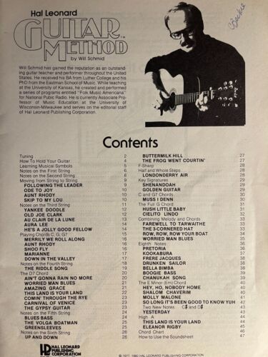 Hal Leonard Guitar Method By Will Schmid 1980 - Picture 3 of 5