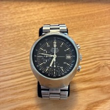 Omega Speedmaster MK‐3 Cronografo Automatico Acciaio Nero Orologio Uomo Vintage