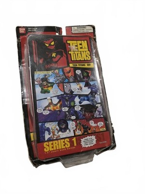 Bandai Teen Titans Go! Series 1 Comic Book Heroes Set