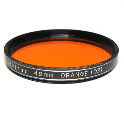 VIVITAR   Farbfilter Orange 02  49mm  - Ø49 - Japan