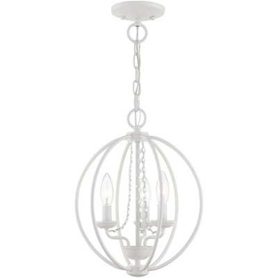 Livex Lighting 40913-03 Arabella Mini Chandelier White