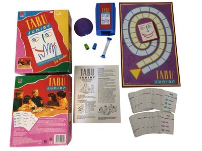 Tabu Junior | MB Spiele 1993 | Vintage Retro Brettspiele | Vollständig  