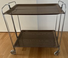 Bremshey Vintage Dinett Servierwagen Barwagen Klappwagen Teewagen 70er Jahre