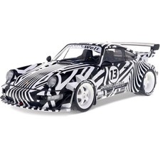 2022 RWB Porsche 911 The Zebra Camouflage 1:18 Solido Diecast + FREE Display Box