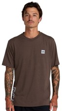 RVCA 2X SS Performance T-Shirt - Mocha - New