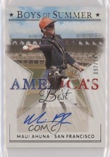 2024 Panini Boys of Summer America's Best Signatures 97/149 Maui Ahuna Auto 1p5