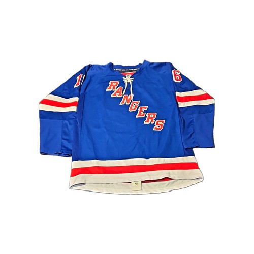 New York Rangers Reebok NHL Sean Avery #16 Hockey Jersey Blue/Red/White 54 (XL)