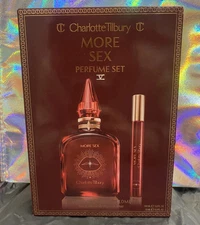 Charlotte Tilbury MORE SEX Perfume Set ~ 100 ML Fragrance + 10 ML Travel ~ NEW