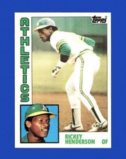1984 Topps Set-Break #230 Rickey Henderson NM-MT OR BETTER *GMCARDS*