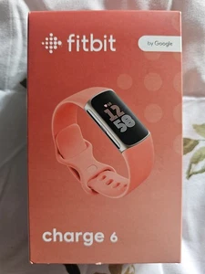 Nouvelle charge Fitbit 6 Fitness et de la santé Tracker Couleur- Corail