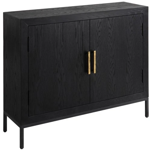Uttermost 22891 11.75"W Accent Cabinet - Black - Picture 4 of 6