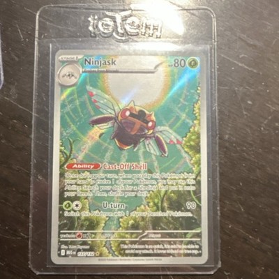 Pokémon Ninjask 137/132 Me01 Mega Evolution Illustration Rare Holo 80HP