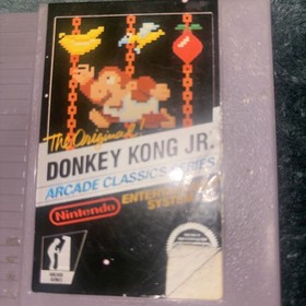 Donkey Kong Jr. Nintendo Entertainment System NES 1986 Vintage Cartridge 5 Screw