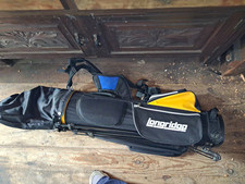 Longridge Tiger Plus Stand Golf Bag 3-Way Dividers Shoulder Strap Black/Blue