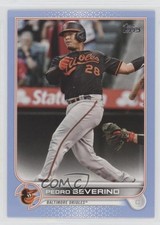 2022 Topps Series 1 Father's Day Powder Blue 27/50 Pedro Severino #72 x0z